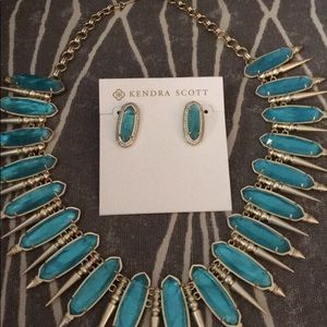 Kendra Scott Necklace and earrings